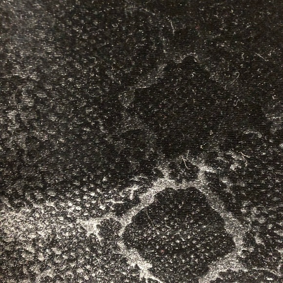 H&M Black Velvet Snakeskin Print Mini Dress - Picture 2 of 3